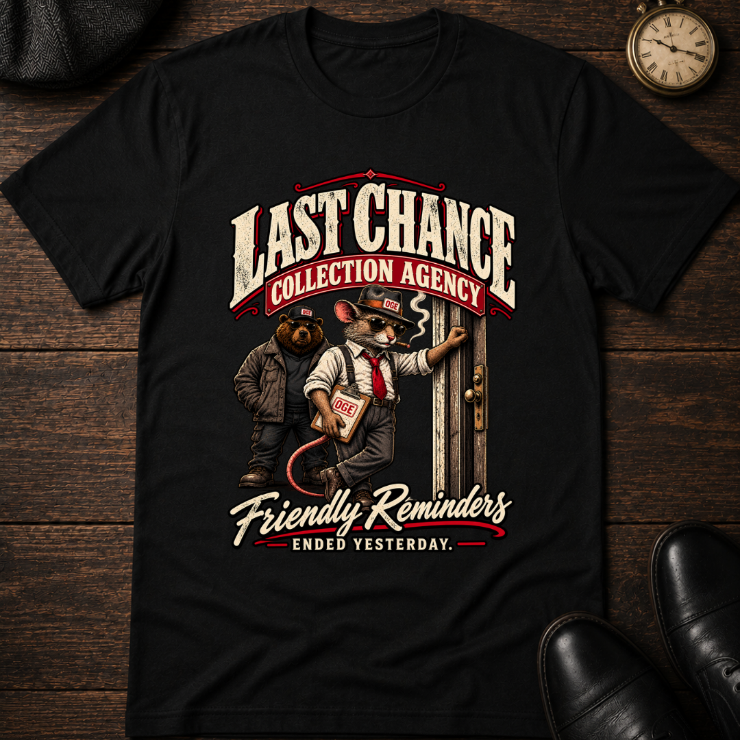 Last Chance Collection Agency T-Shirt