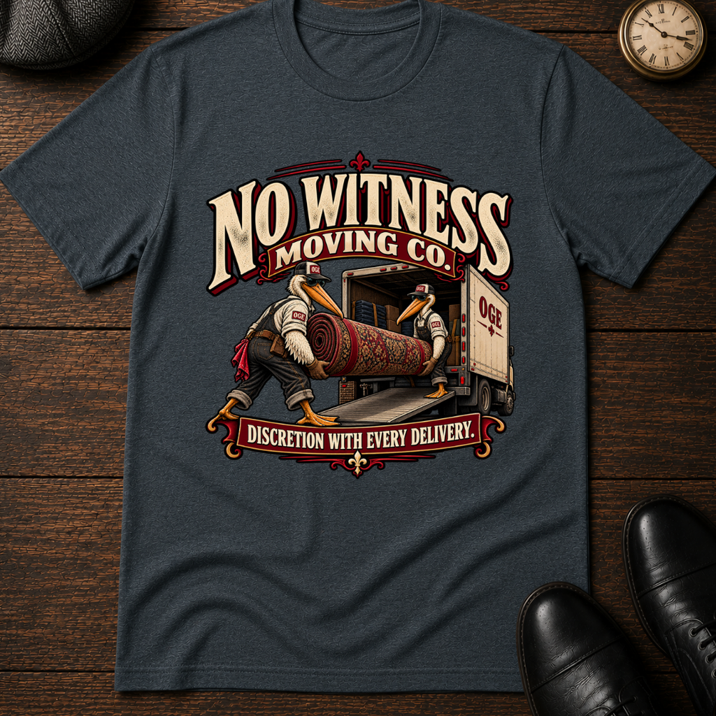No Witness Moving Co T-Shirt