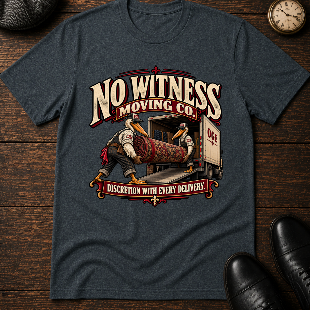 No Witness Moving Co T-Shirt