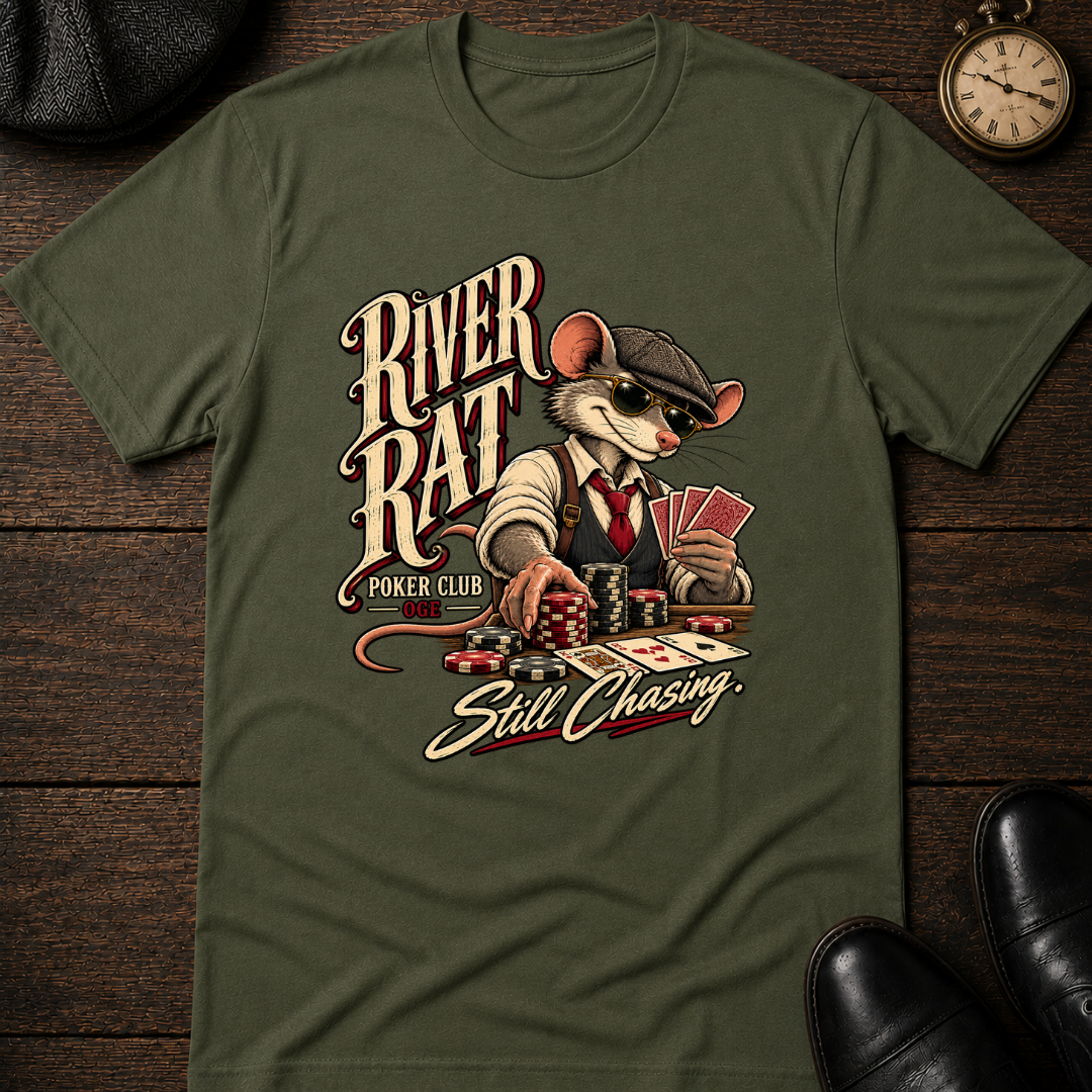 River Rat Poker Club T-Shirt