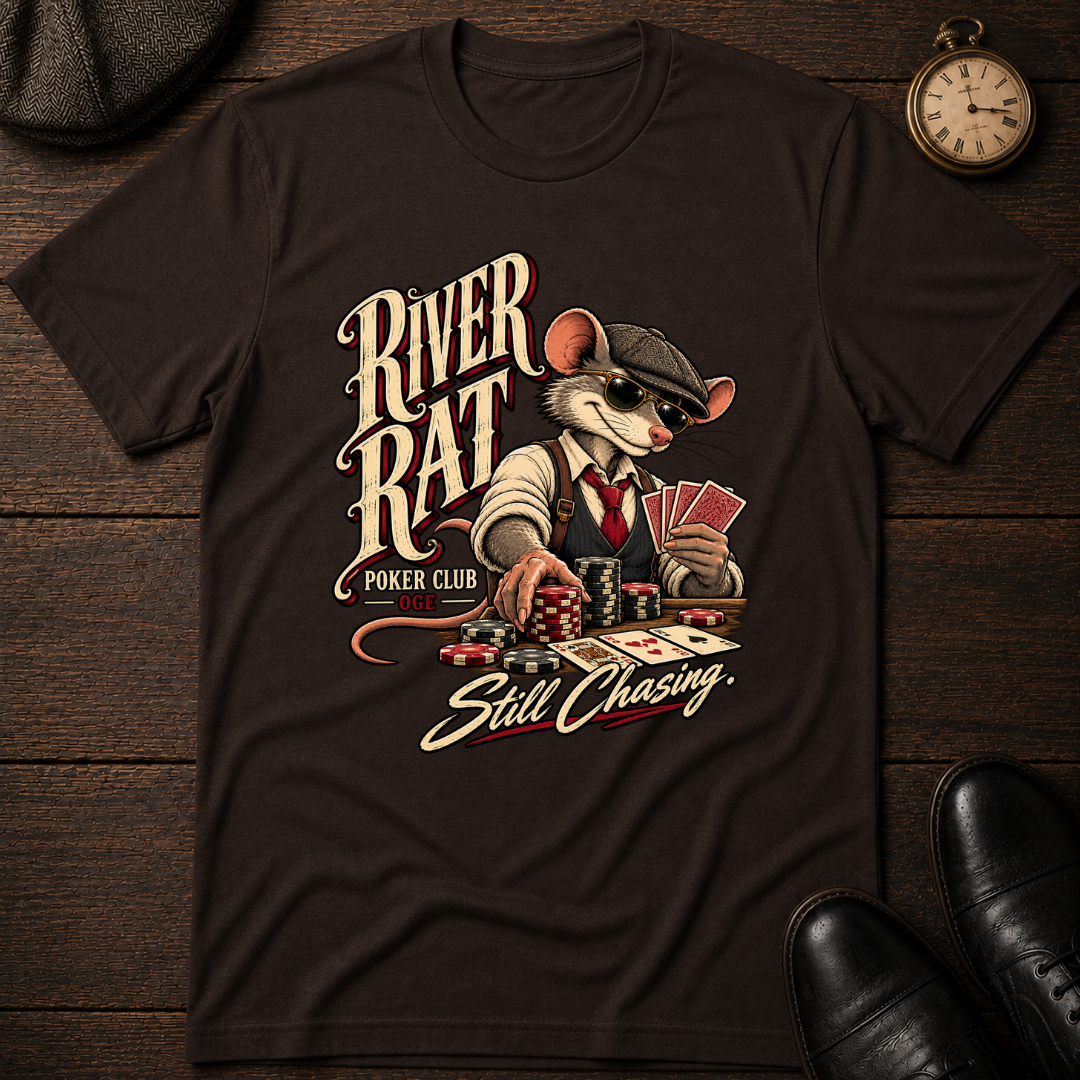 River Rat Poker Club T-Shirt
