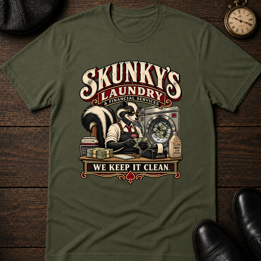 Skunky's Laundry T-Shirt