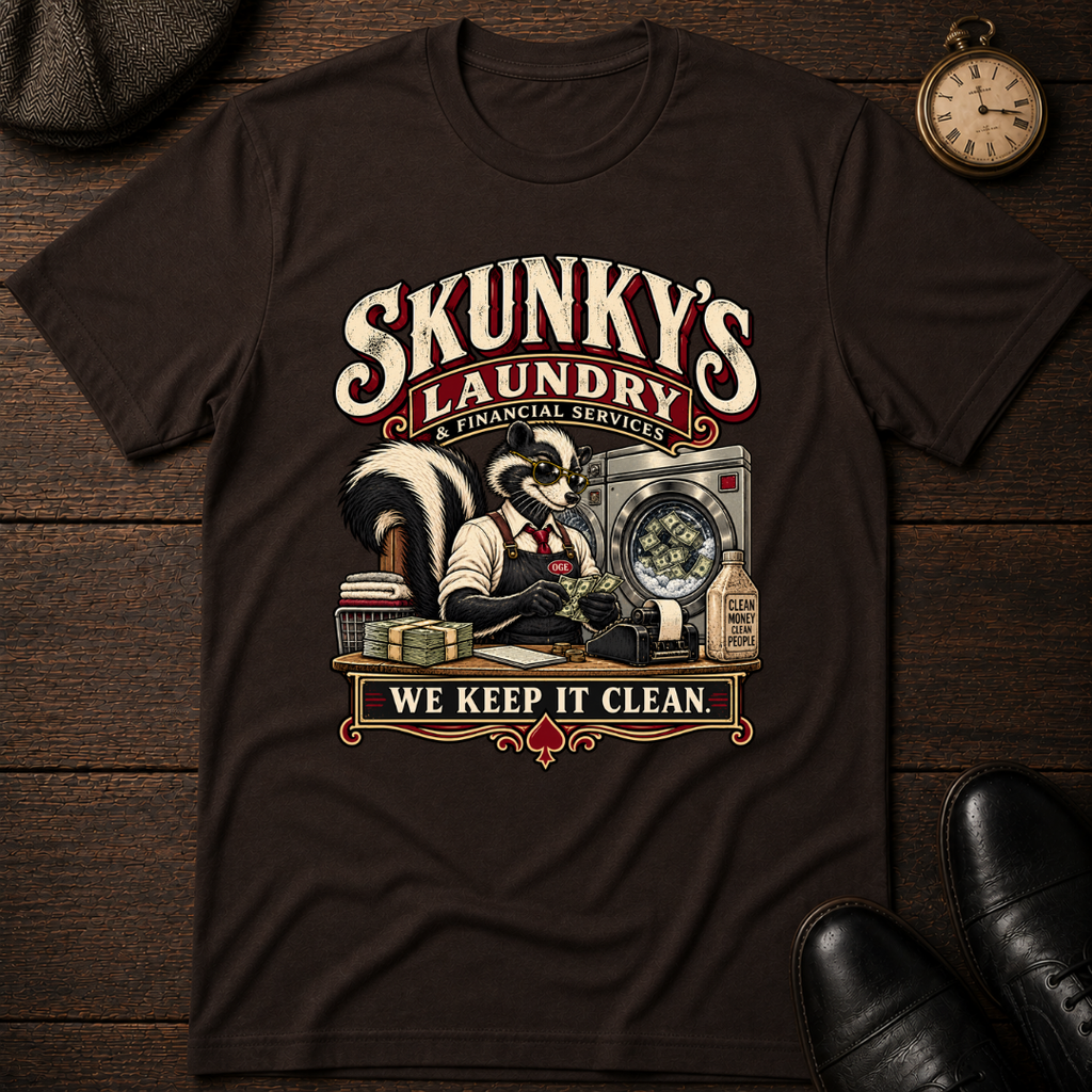 Skunky's Laundry T-Shirt