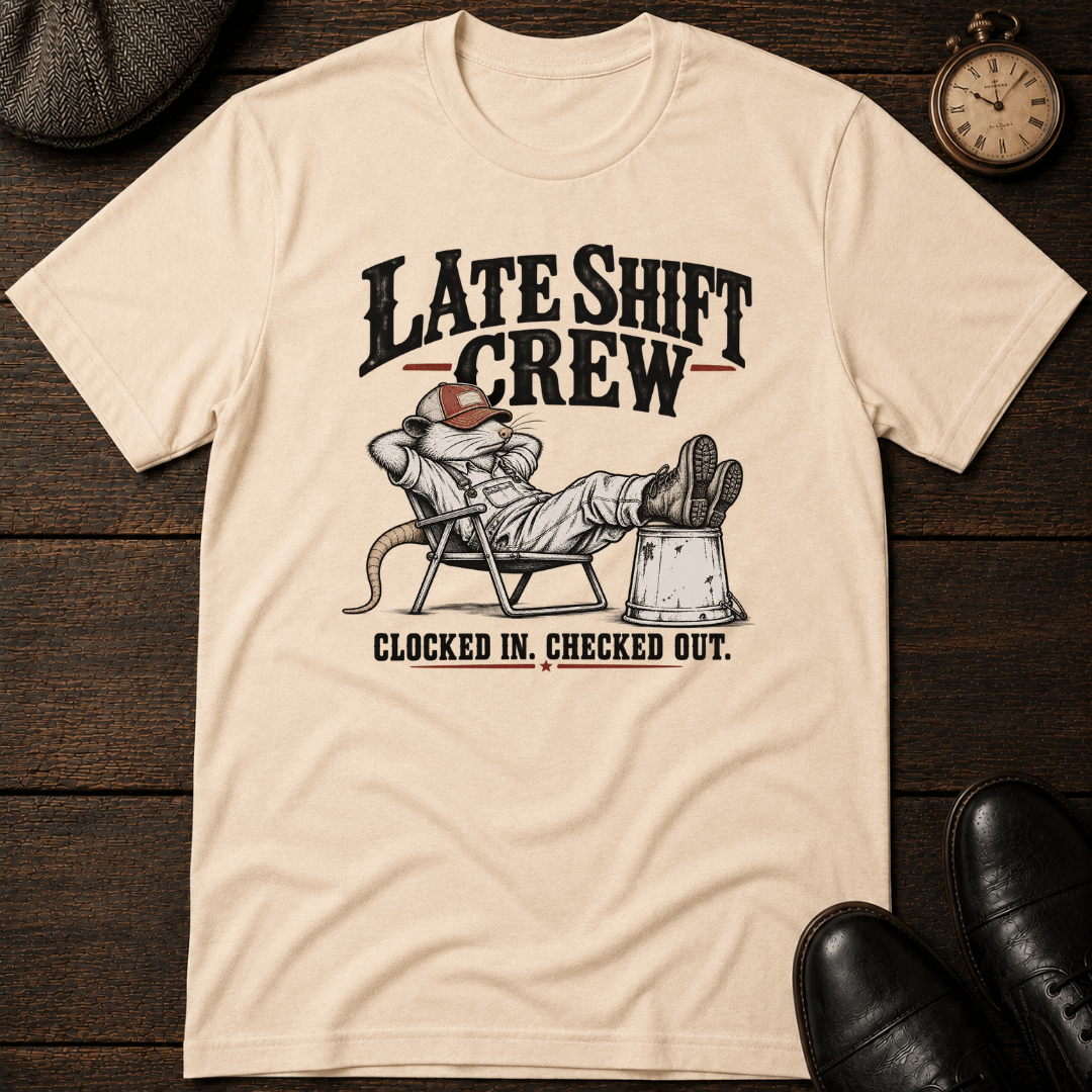 Clocked In Checked Out T-Shirt