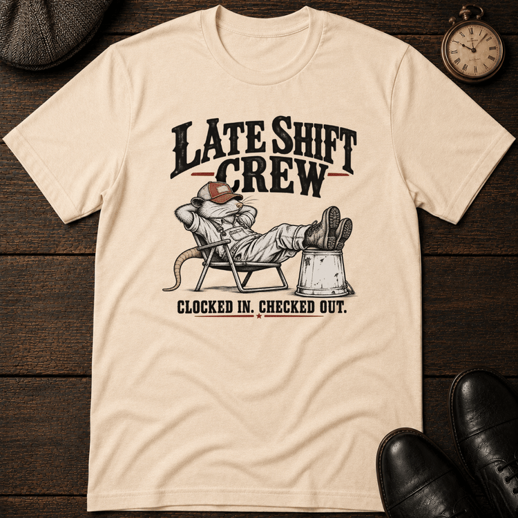 Clocked In Checked Out T-Shirt