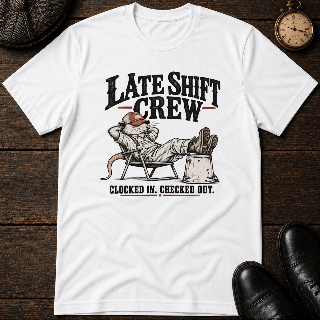 Clocked In Checked Out T-Shirt
