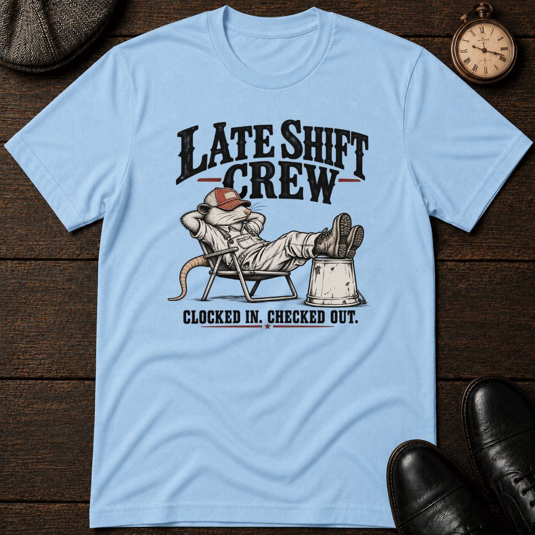 Clocked In Checked Out T-Shirt