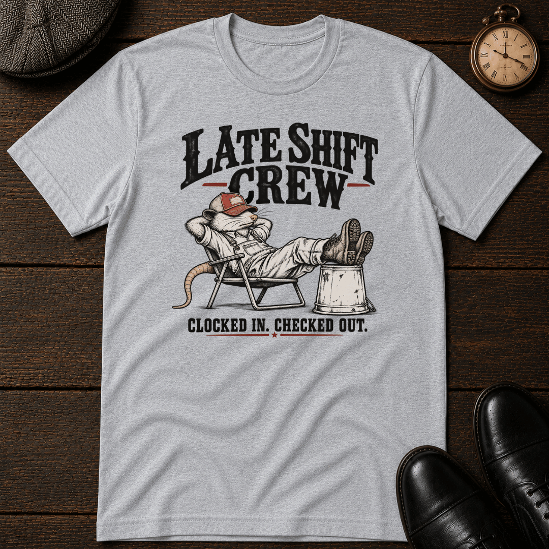 Clocked In Checked Out T-Shirt