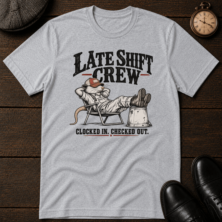 Clocked In Checked Out T-Shirt