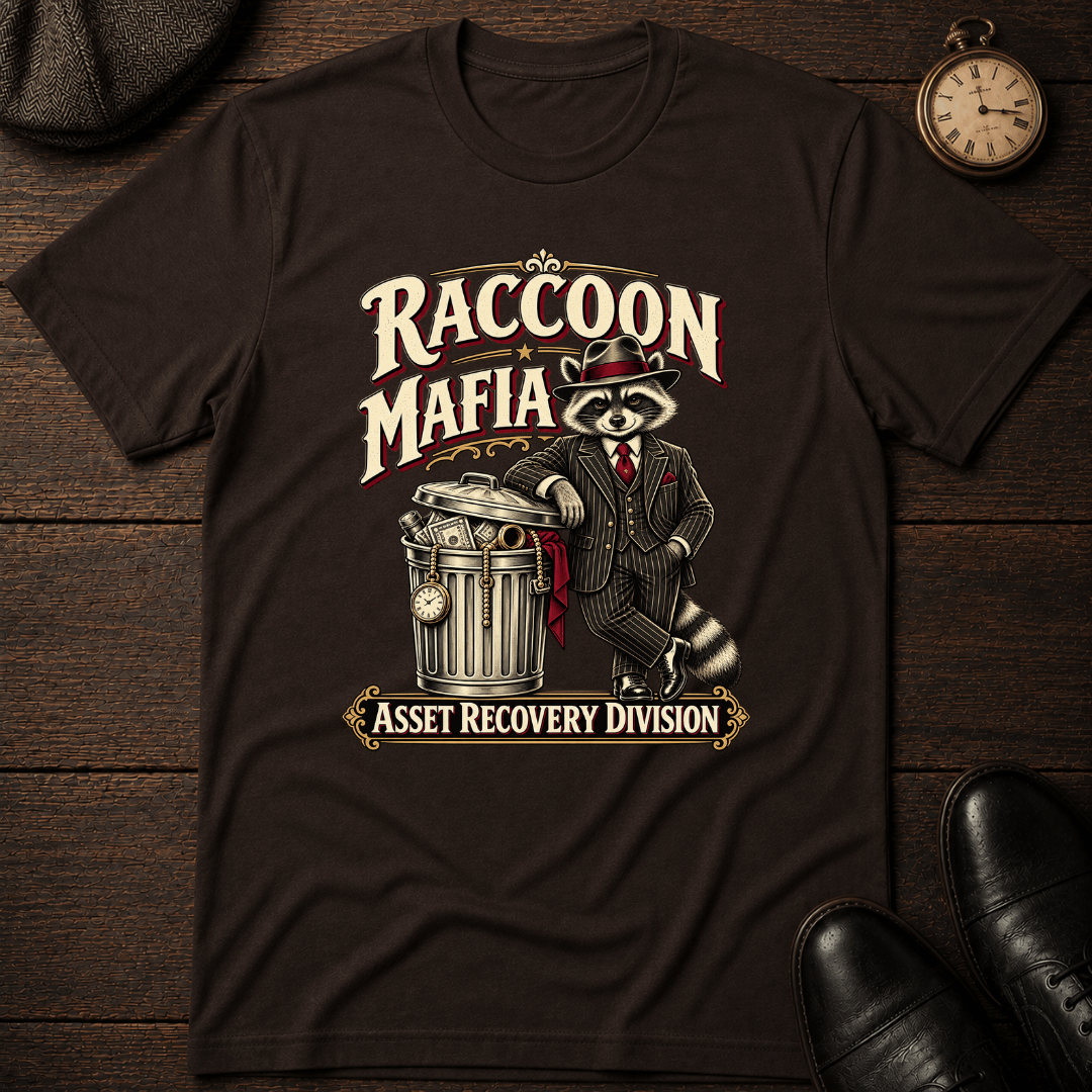 Raccoon Mafia-Asset Recovery Div. T-Shirt