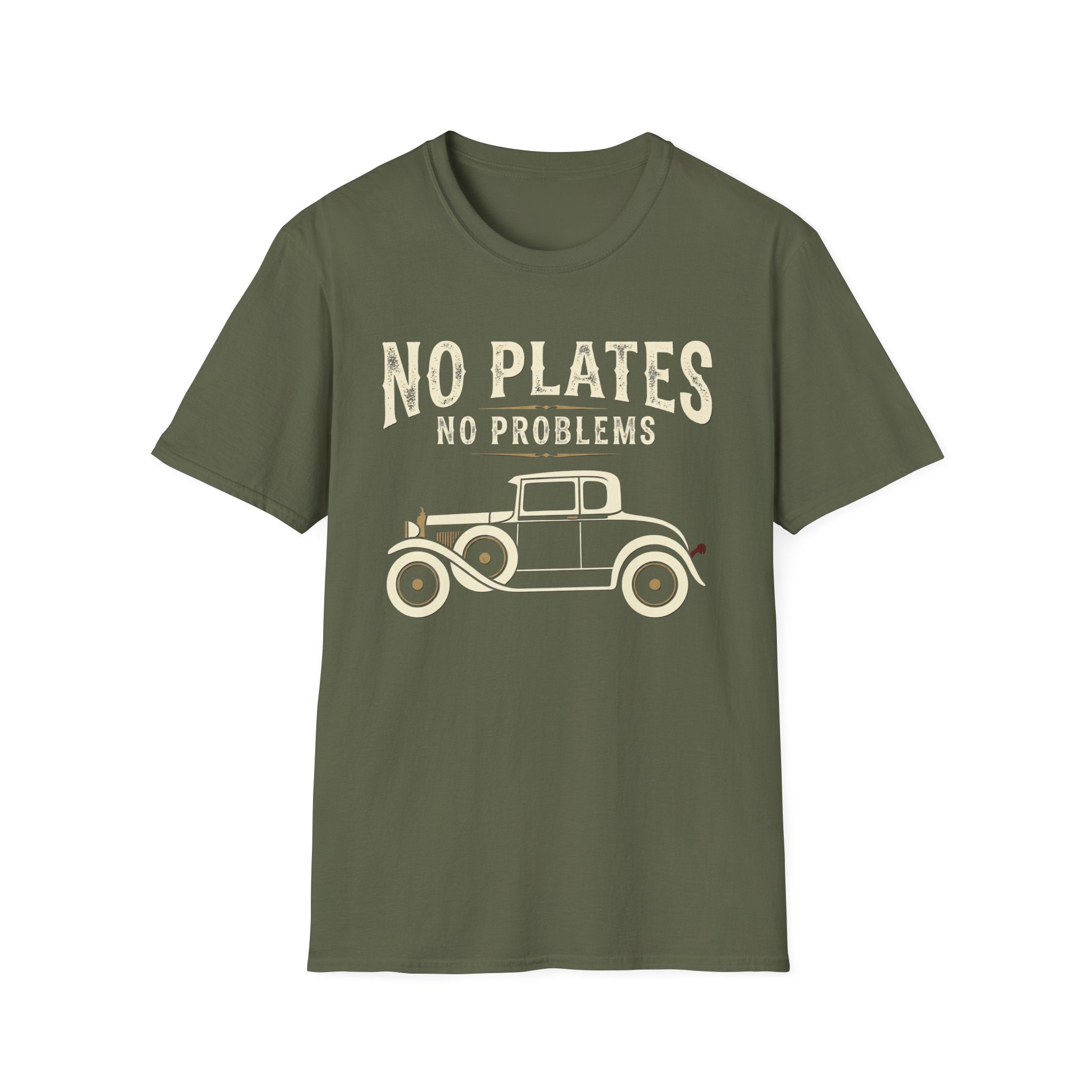 No Plates No Problems T-Shirt