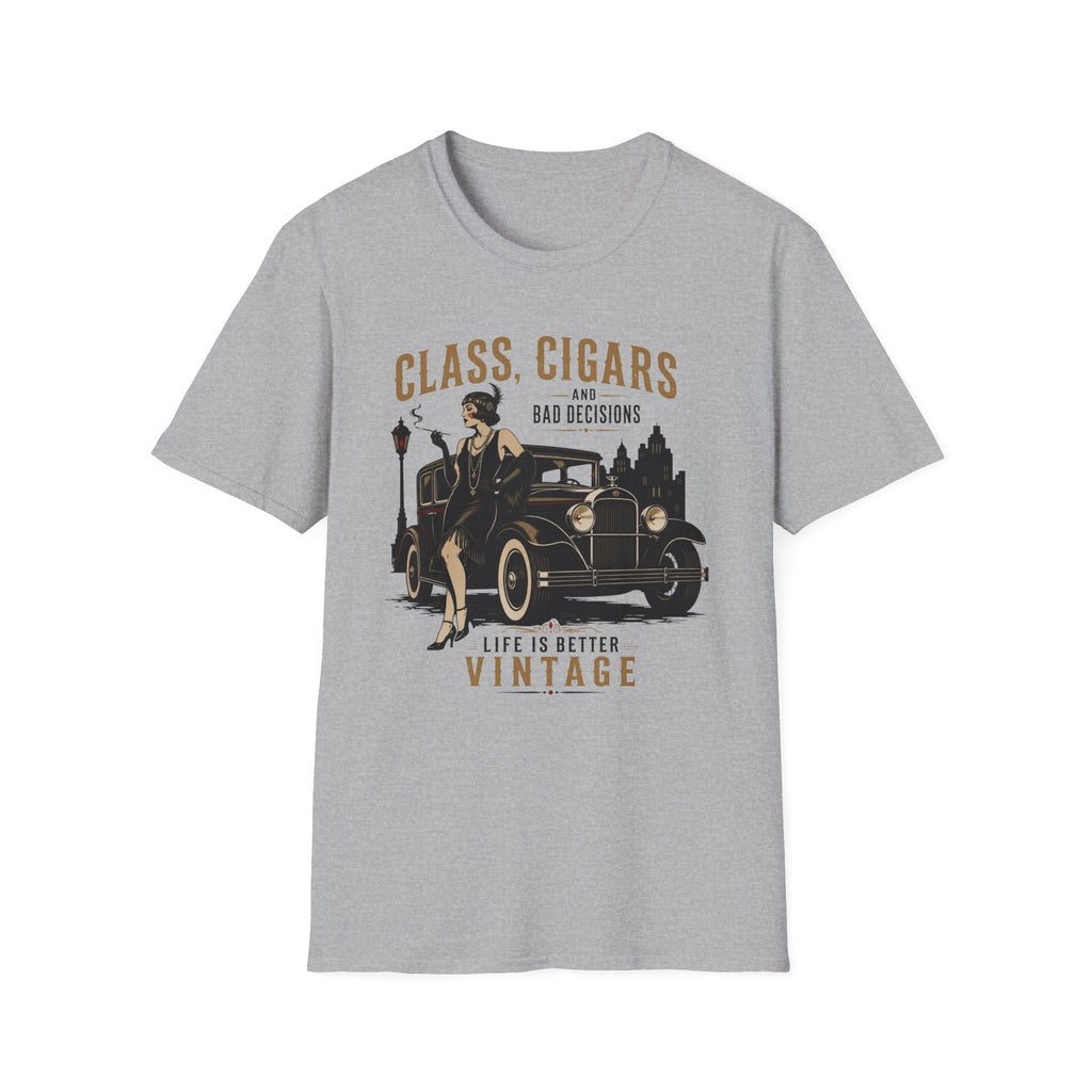 Class Cigars and Bad Decisions T-Shirt