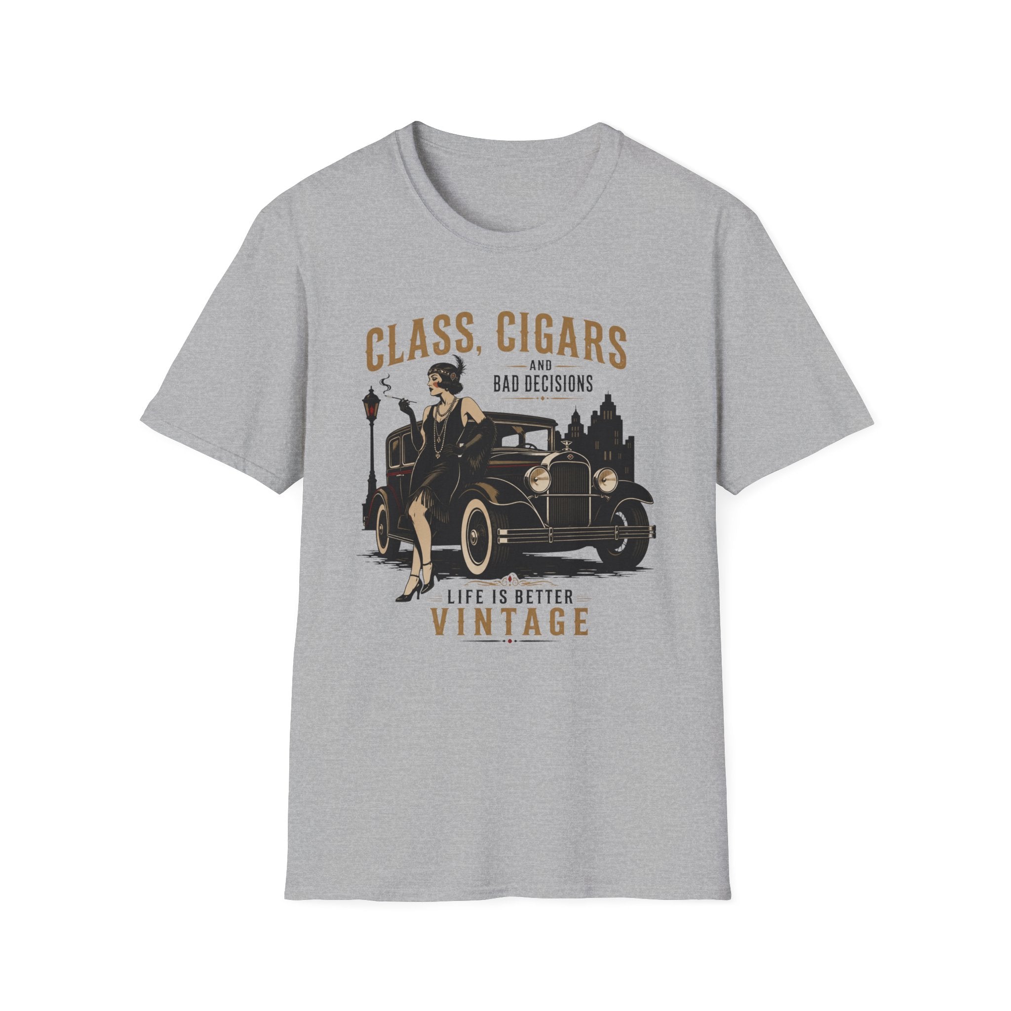 Class Cigars and Bad Decisions T-Shirt