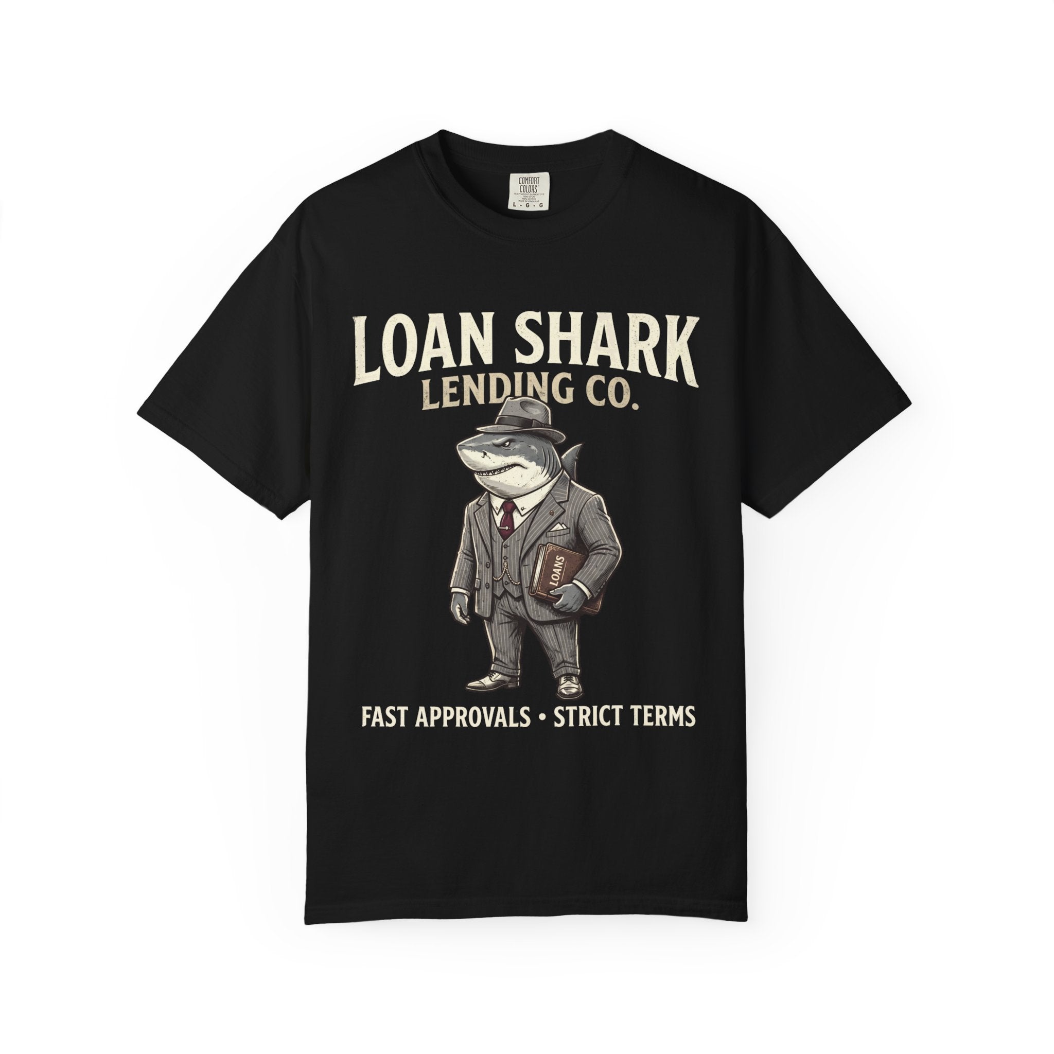 Loan Shark Lending Co Vintage T-Shirt — Distressed Graphic Tee