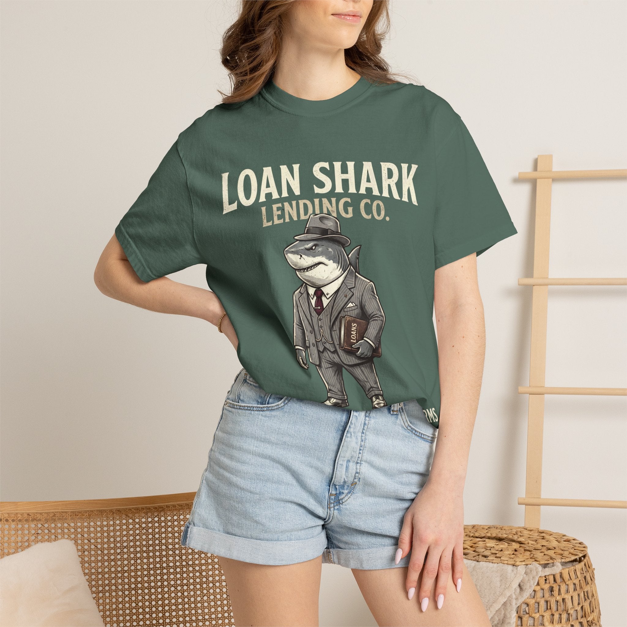 Loan Shark Lending Co Vintage T-Shirt — Distressed Graphic Tee