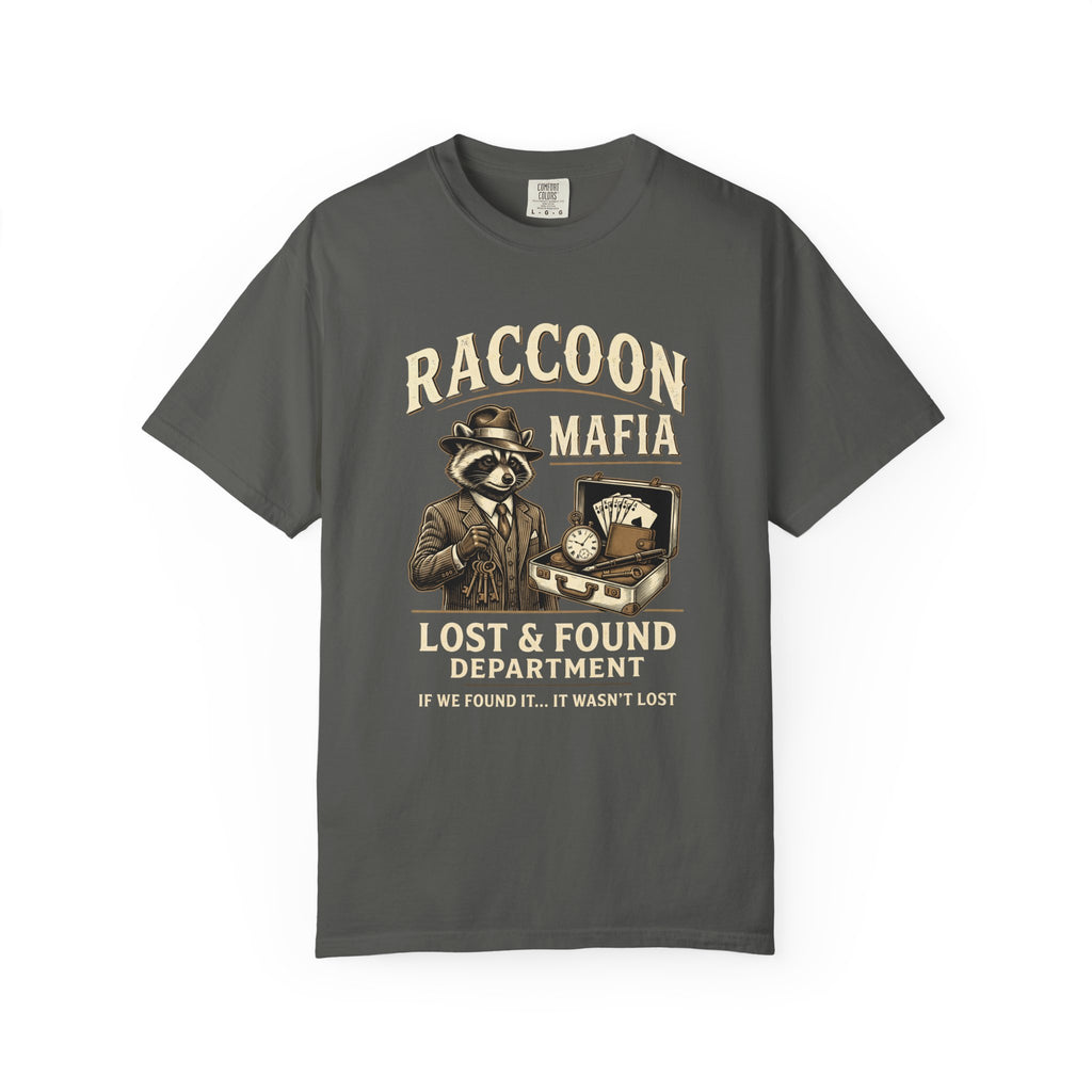Raccoon Mafia Vintage T-Shirt — Lost and Found Dept Distressed Graphic Tee