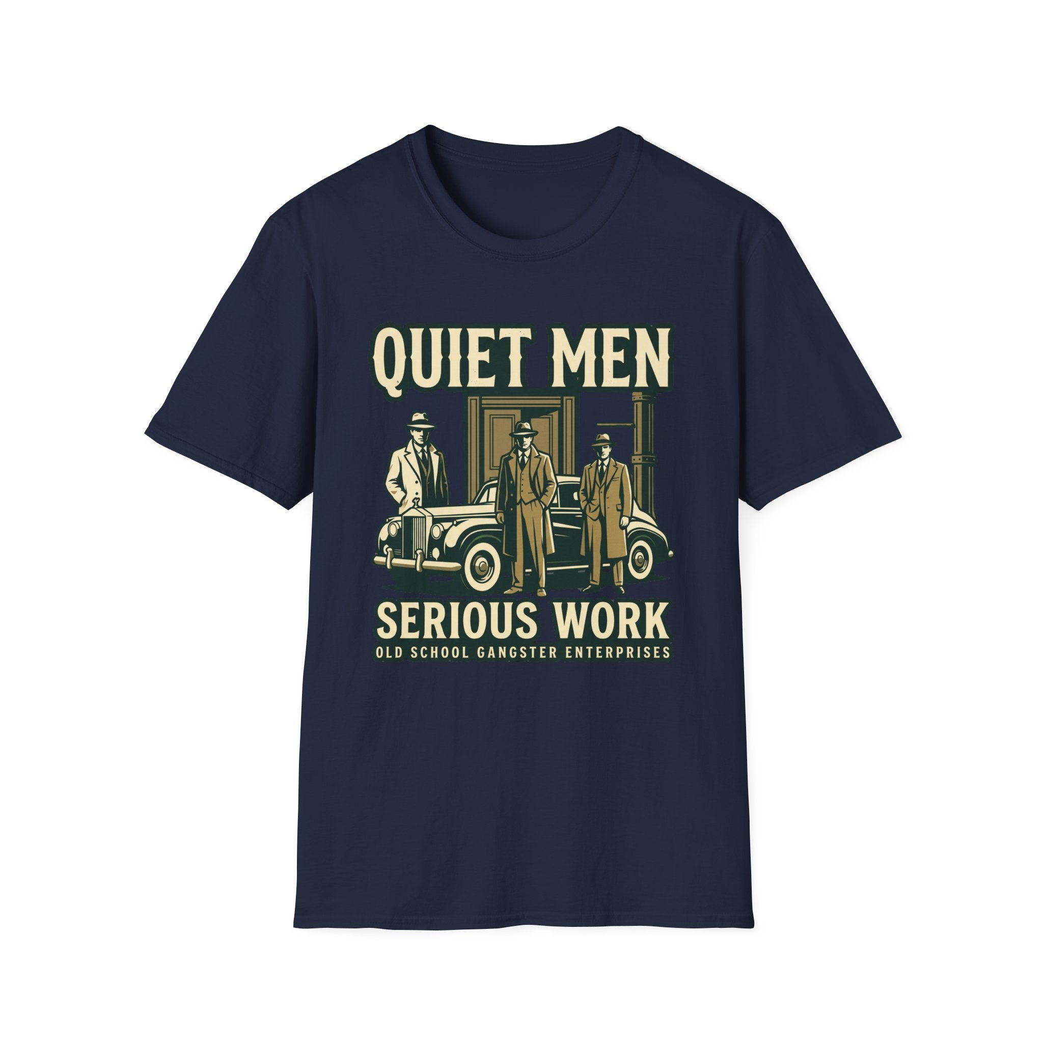 Quiet Men Serious Work T-Shirt