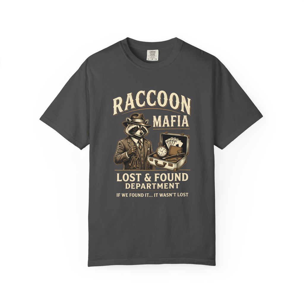 Raccoon Mafia Vintage T-Shirt — Lost and Found Dept Distressed Graphic Tee