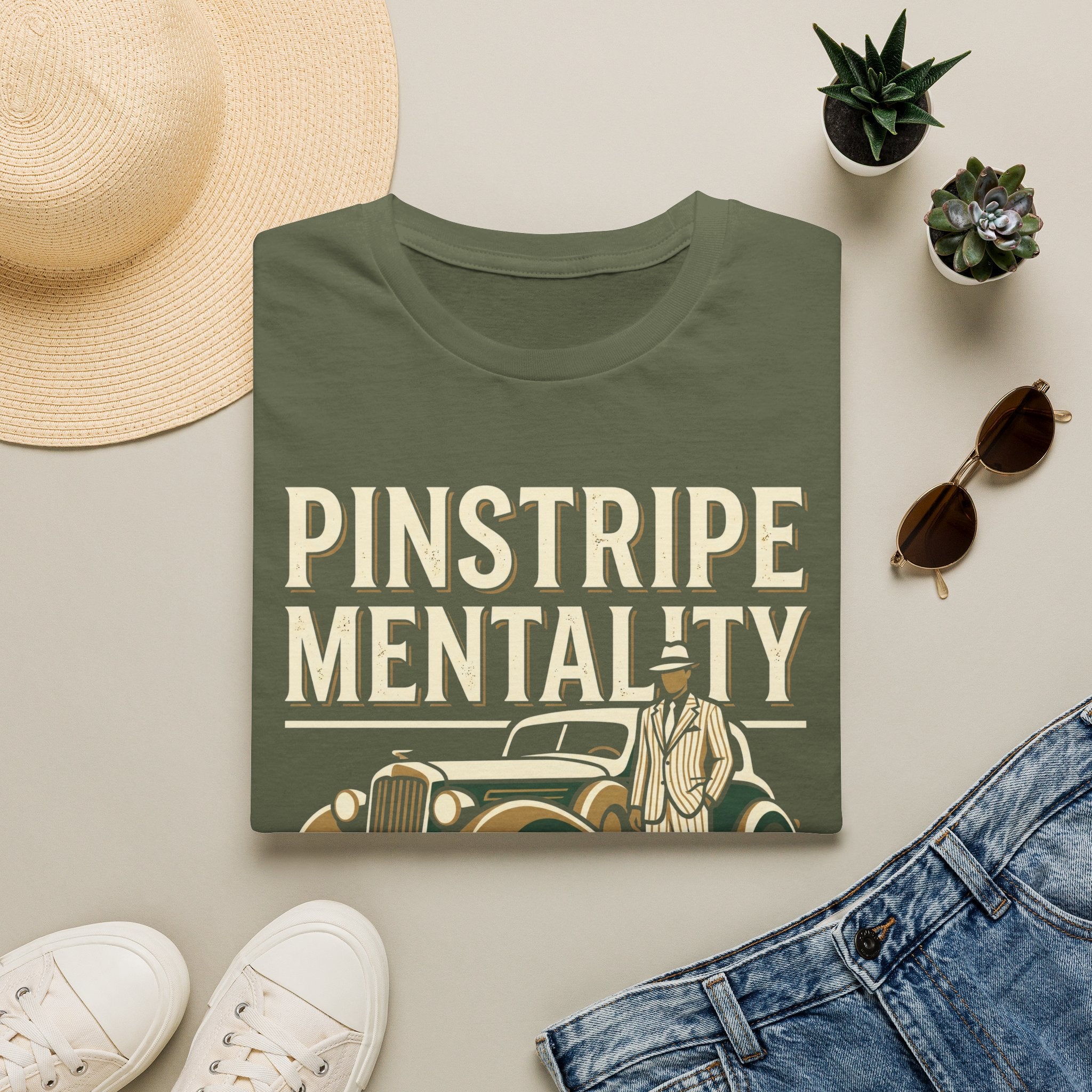 Pinstripe Mentality T-Shirt