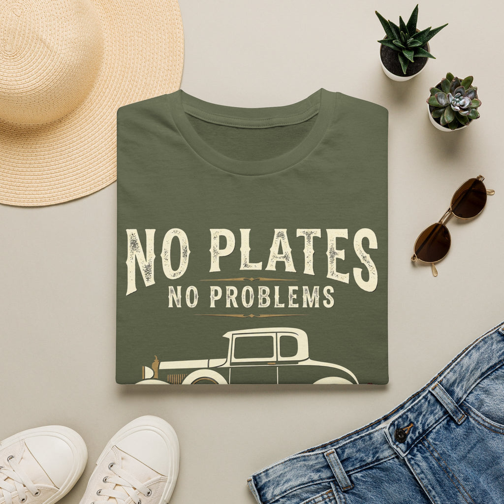No Plates No Problems T-Shirt