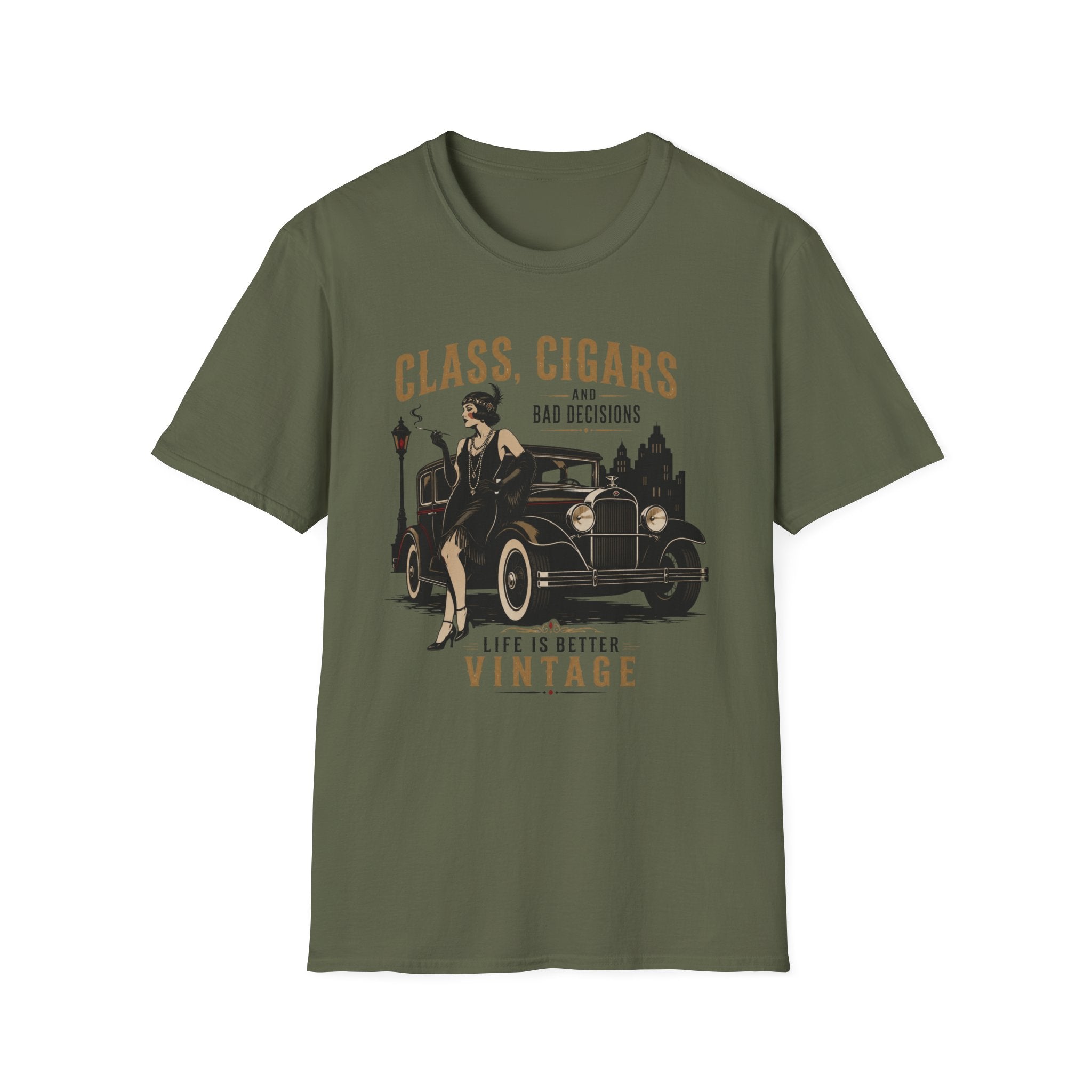 Class Cigars and Bad Decisions T-Shirt
