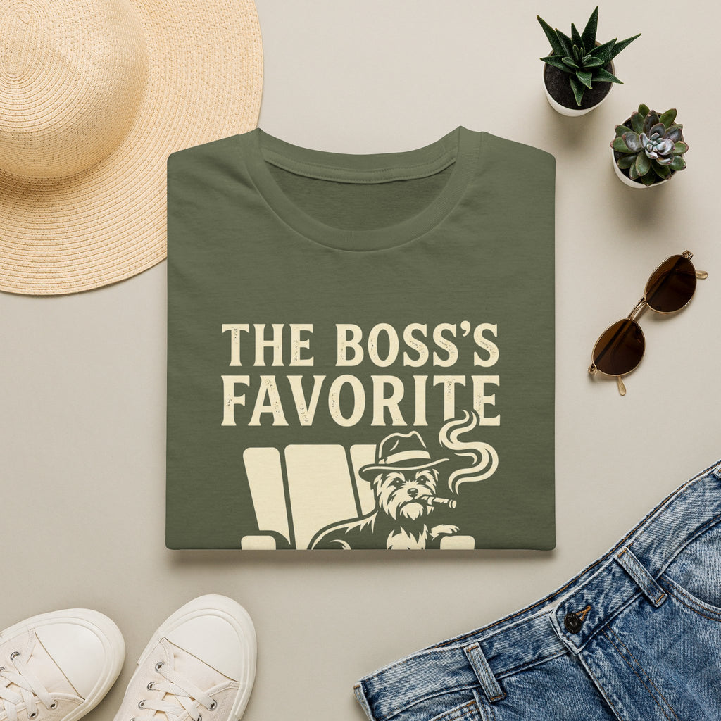 The Boss's Favorite Yorkie T-Shirt