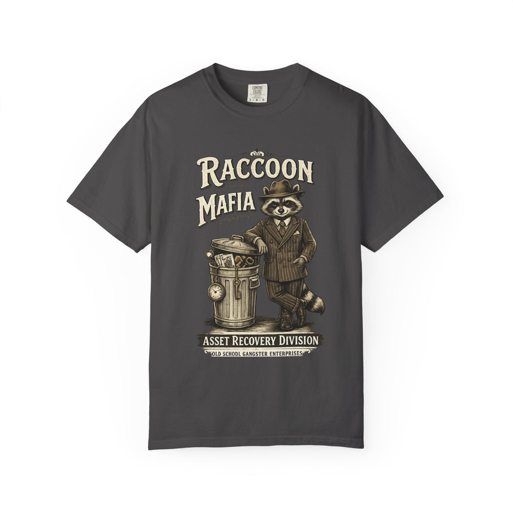 OGE Vintage T-Shirt — Racoon Mafia Distressed Graphic Tee