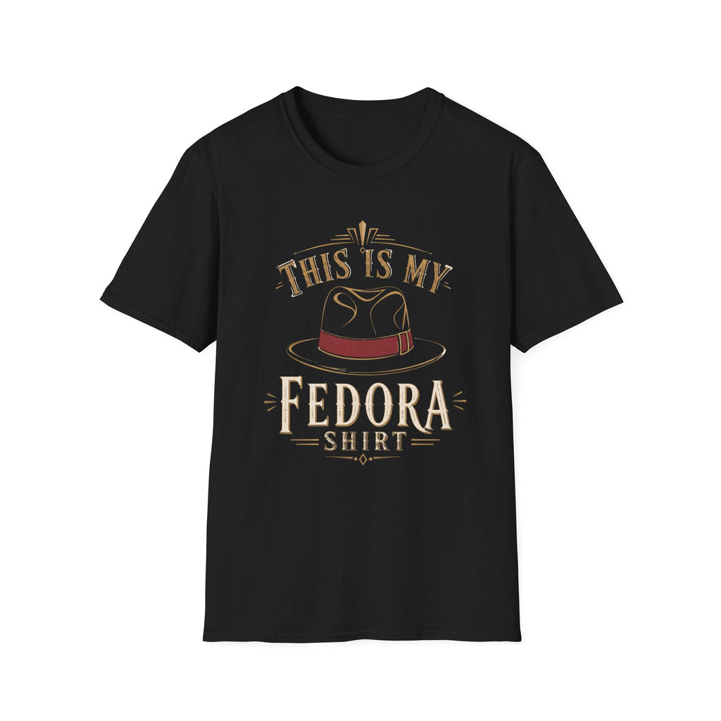 Fedora Shirt T-Shirt Black