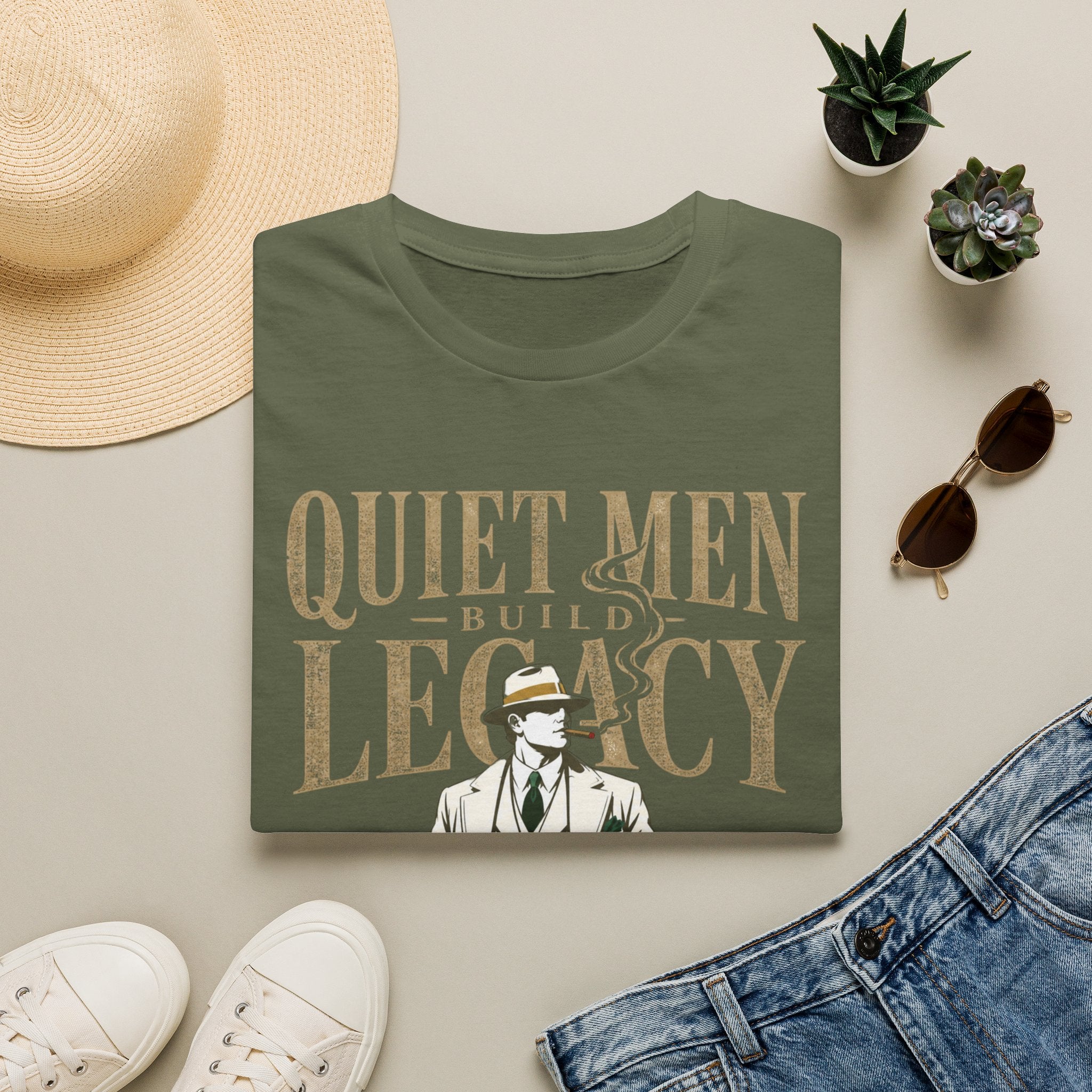 Quiet Men Build Legacy T-Shirt