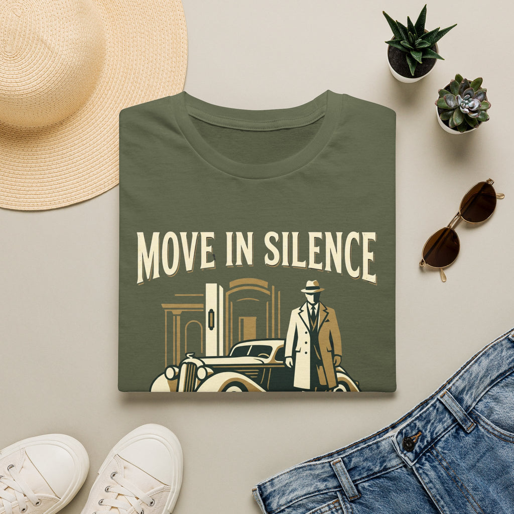 Move in Silence Leave a Mark T-Shirt